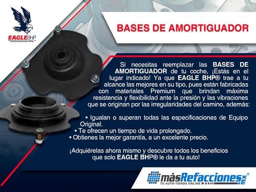 Par Bases Para Amortiguador Delanteras Rl V6 3.5l 96-08 Foto 4