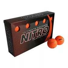 Pelota De Golf Nitro Ultimate Distance (paquete De 15)