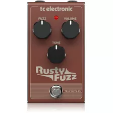 Tc Electronic Rusty Fuzz Pedal De Guitarra Análogo
