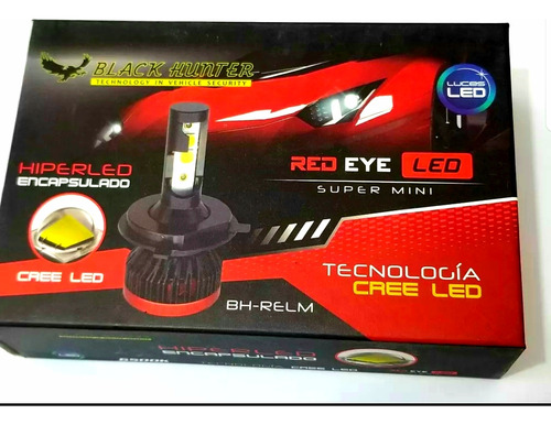 Luces Led H7 Hiper Led Encapsulado 6500k Mini  45w  16000lm Foto 2