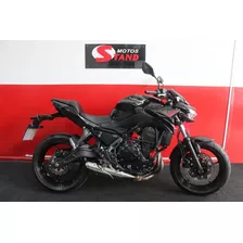 Kawasaki Z 650 Z650 Z-650 Abs 2021 Preta Preto