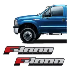 Adesivos Emblema Ford F4000 Resinado Cor Padrão