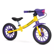 Bicicleta Infantil Sem Pedal Balance Garden Nathor Aro 12