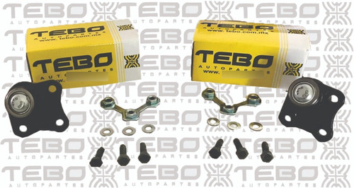 Kit Rotulas Golf Jetta A4 New Beetle Tebo Original Con Bujes Foto 3