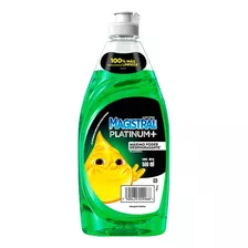 Detergente Limon Verde X 500 Ml Platinum +poder Desengrasant