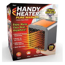 Handy Heater Calentador De Cerámica De Calor Puro, 120...