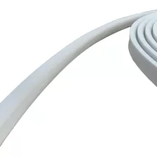 Rodapé Eva Adesivado Branco *cordão 2,50cmx1,50cm*8 Mt 