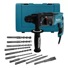 Rotomartillo Sds Plus 780 W Makita Hr2470 +brocas Y Cinceles Color Azul