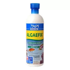 Api Algaefix Marinho Algicida 473ml Filamentosa Ciano Alga