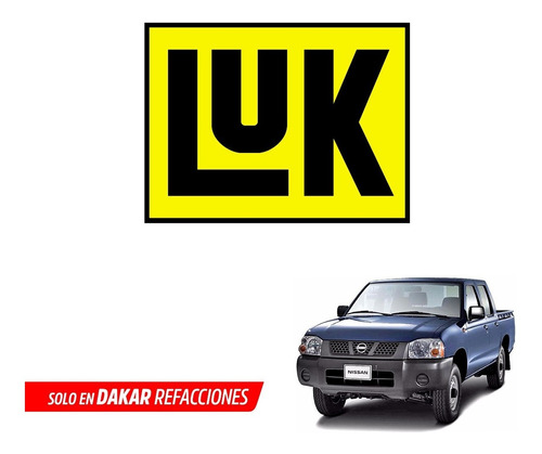 Kit De Clutch Nissan Pick Up D21 2.4lts 1994-2015 Marca Luk Foto 4