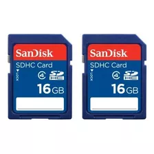 Tarjeta De Memoria 16gb Paquete De 2 2x16gb