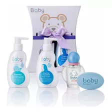 Kit Baby Zermat Bebé 4 Productos Perfume Shampoo Crema Jabón