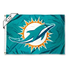 Bandera De Bote Y Carrito De Golf De Miami Dolphins