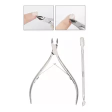 Corta Cuticula + Pusher Kit Empujador De Cutícula De Uñas