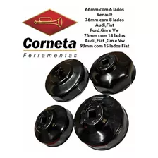 Saca Filtro Óleo Kit Com 4 Pcs Corneta