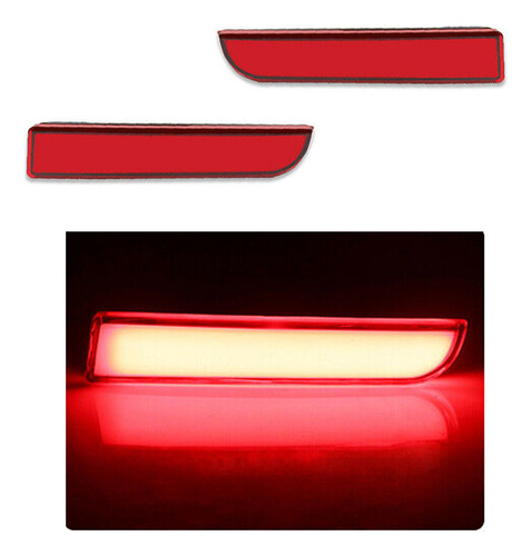 Luz Reflectora Led Trasera Para Mitsubishi Lancer Evo Outlan Foto 10