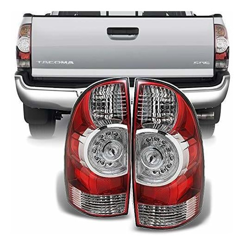 Foto de Luces Traseras - For ******* Toyota Tacoma Pickup Truck Red 