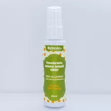 Desodorante Em Spray 60ml Biokinder Fragrância Pêssego