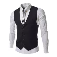 Colete Social Slim Masculino Com Fivela Ajustavel + Vendido