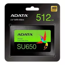 Disco Adata De Estado Solido 512gb Ssd 2.5 Ultimate Su650