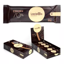 20 Un Chocolate Zero Lactose Laciella 70% Cacau 20g