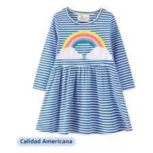 Vestido Manga Larga Niña Jump Kids