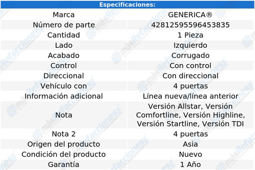Espejo Lateral Vento Manual C/direccional 2014 2015 16 17 18 Foto 2