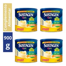 Sustagen Kids Complemento Alimentar Infantil Baunilha 900g 