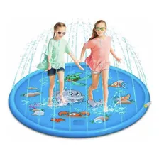 Alfombra De Agua Tipo Cascada Para Niños, Juego Aire Libre