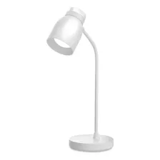 Luminaria De Mesa De Led 450 Lumens, Potencia 2.4w Cor Da Cúpula Branco Cor Da Estrutura Branco