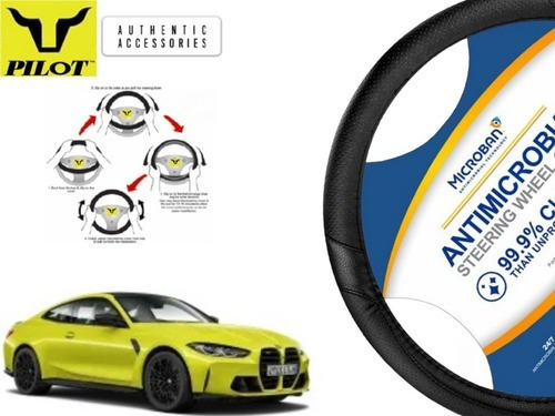 Funda Cubrevolante Negro Antimicrobial Bmw M4 Coupe 2024 Foto 2