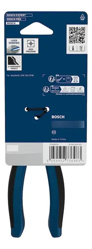 Alicate Corte Oblicuo Bosch 6 1/4 PuLG 160mm Soft Grip