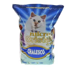 Areia P/ Gato Sílica Micro Cristais Em Gel 1,8kg - Chalesco