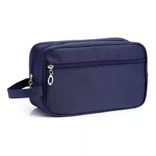 Necessaire Masculina Organizador Mala Viagem Couro Ref: 834