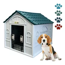 Casa Termica Para Perros Con Puerta Razas Pequeñas 75x63x65
