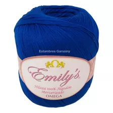 Hilaza Emily's Omega 100% Algodón Bola De 150g Color Rey