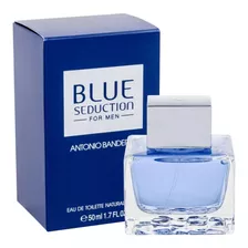 Perfume Antonio Banderas Blue Seduction Edt 50ml Para Homem - Selo Adipec