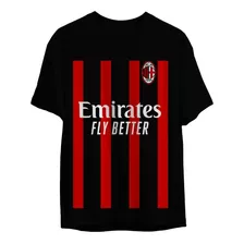 Camisa Camiseta Uniforme Milan 2023 Football Club