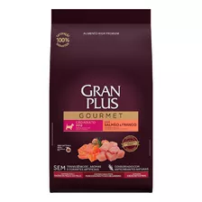 Ração Granplus Gourmet Cães Adultos Mini Salmão E Frango 3kg