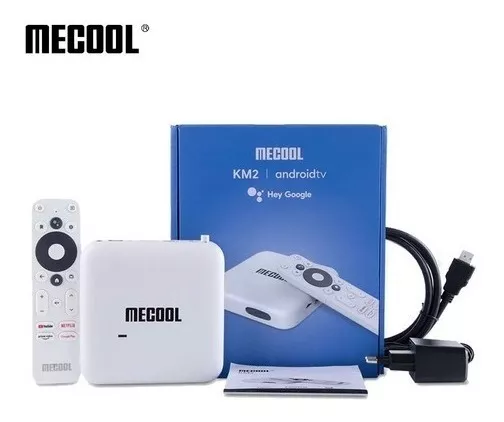 Tv Box Mecool Km2 Certificado Google - Netflix 4k Chromecast