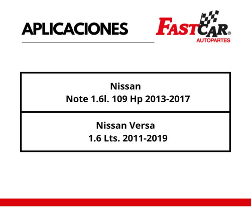 2 Amortiguador Delanteros Nissan Versa 1.6 Lts. 2011-2017 Foto 2