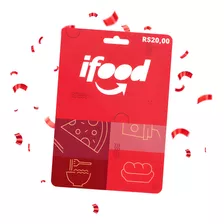 Cartão Presente Ifood Digital 20 Reais Via Chat