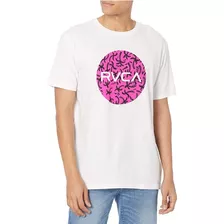 Camiseta Rvca Grafica Manga Corta Motors Ss Talla M 