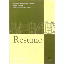 Livro Resumo - 1 Leitura E Produção De Textos Técnicos E Acadêmicos - Machado, Anna Rachel [2004]