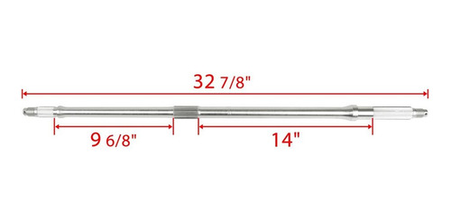 Eje Trasero Barra Para Honda Rancher Trx 350 Foto 2
