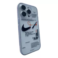 Funda Trasparente Estilo Nike Compatible Con iPhone 