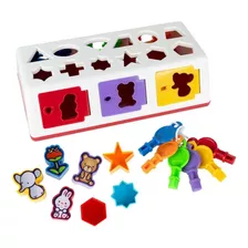 Caixa Encaixa Brinquedo Educativo Infantil Estrela