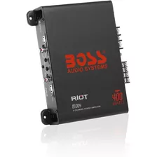 Boss Amplificador 400 Watts 4 Canales Ultra Compacto