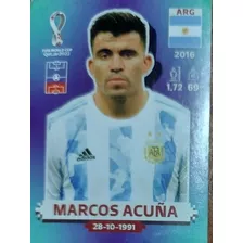 Lámina Album Mundial Qatar 2022 / Marcos Acuña Arg5