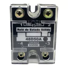 Relé De Estado Sólido Loti 50a 48d50 Controle 5-32vdc 480v